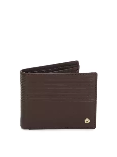 Men Solid Two Fold Wallet - image 4