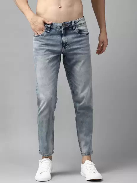 Men Carrot Fit Jeans - image 4