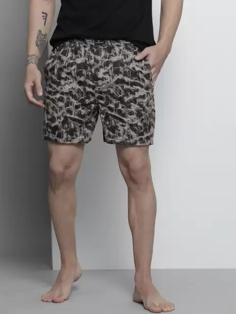 Men Printed Lounge Shorts - image 4