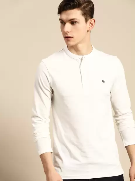 Men Pure Cotton T-shirt - image 4