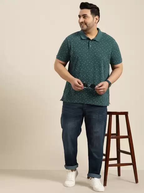 Plus Size Polo Collar T-shirt - image 4