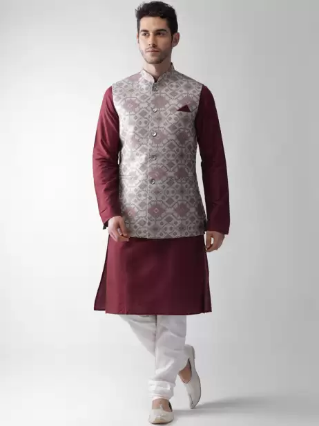 Men Kurta with Churidar - image 4