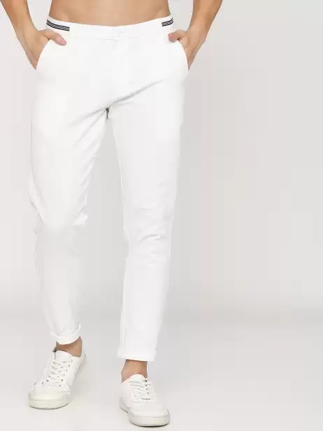 Men Slim Fit Trousers - image 4