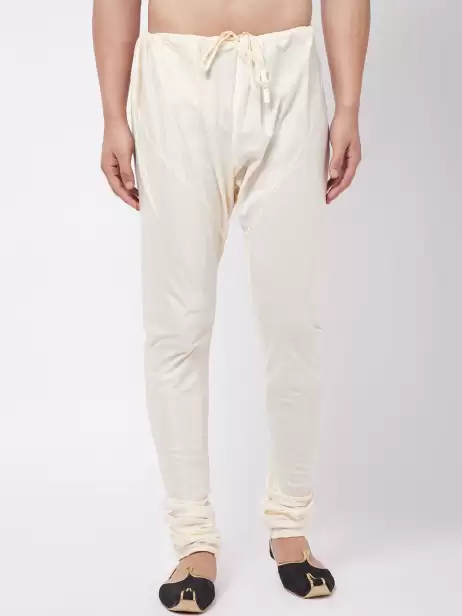 Men Solid Relaxed-Fit Pyjama - image 4