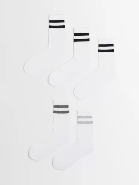 Men Pack of 5 Patterned Socks - image 4