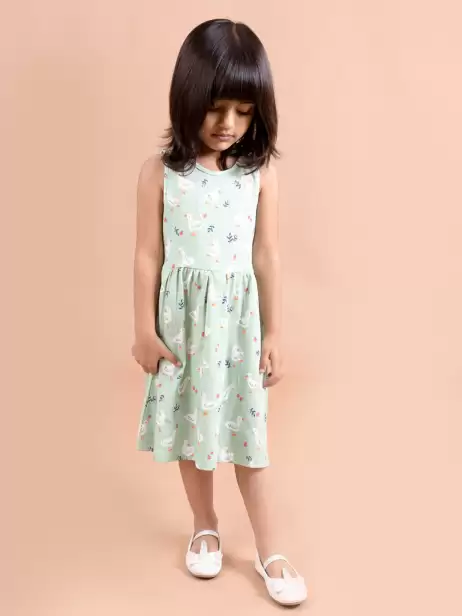Printed Dress - image 4