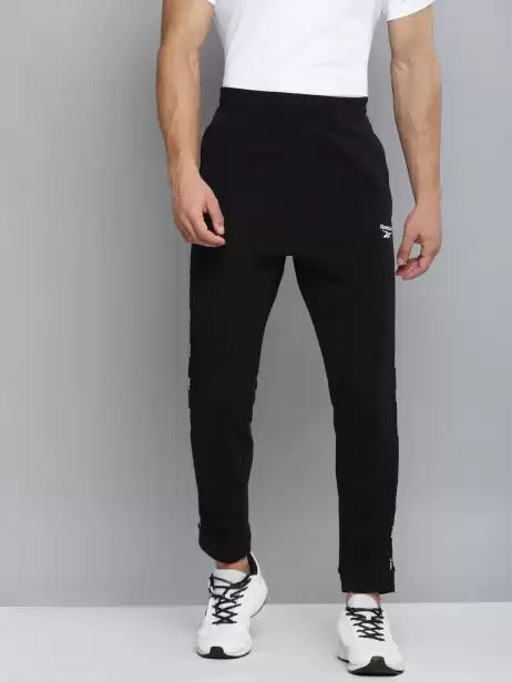 Men Solid WOR Piping Joggers - image 4