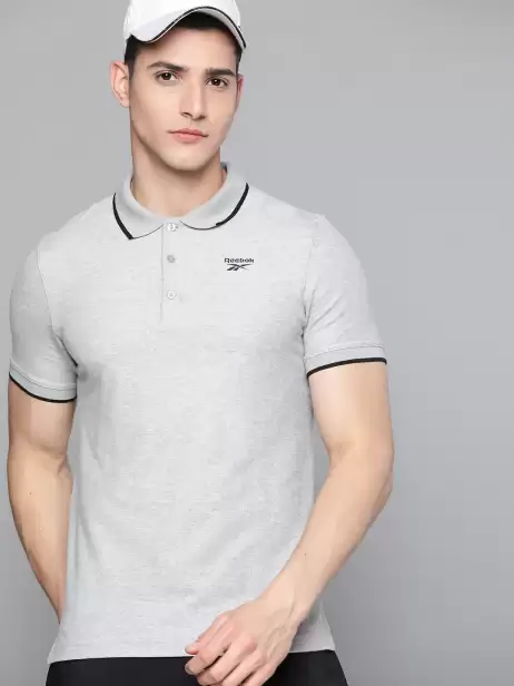 Men Polo Collar Slim Fit T-shirt - image 4