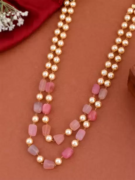 Women Gold-Plated Necklace - image 4