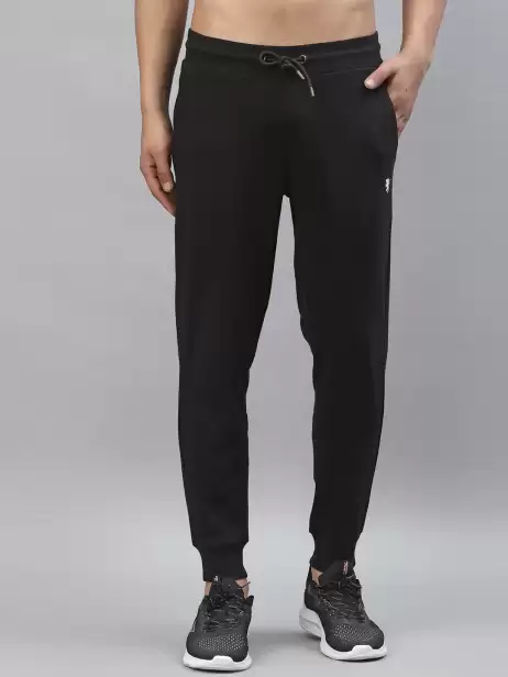 Men Solid Cotton Track Pants - image 4