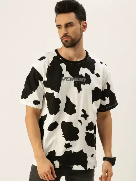 Men Camouflage Printed Loose T-shirt - image 4