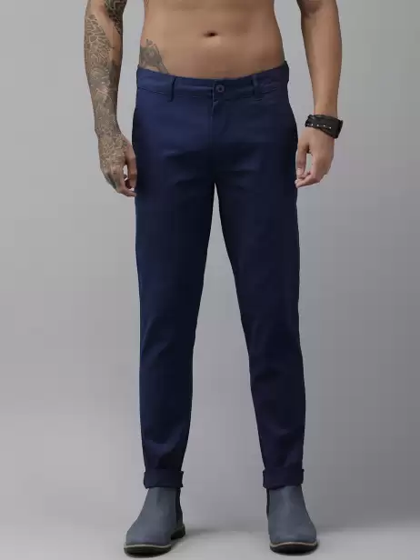 Men Slim Tapered Fit Chinos - image 4