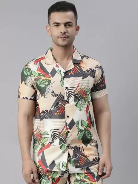 Men Printed Night Suit - image 4