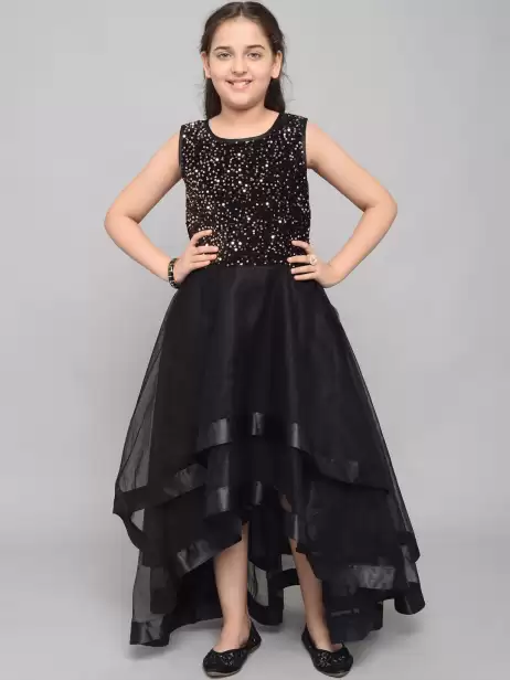 Embellished Net Maxi Dress - image 4