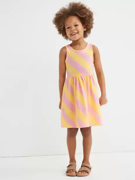 Girls Cotton Jersey Dress - image 4