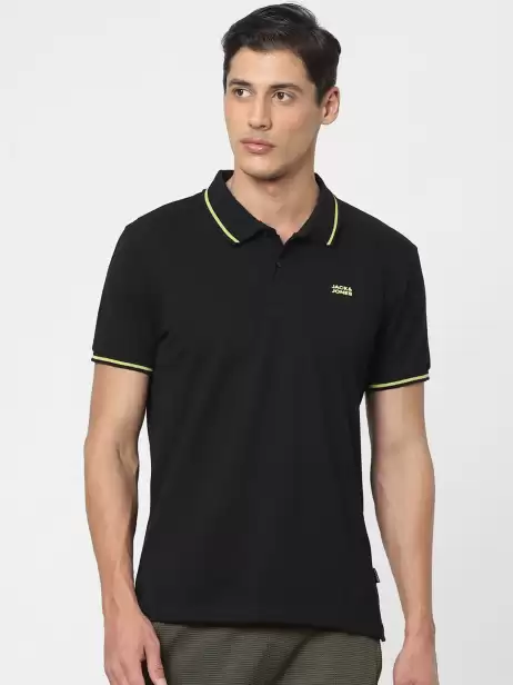 Men Polo Collar T-shirt - image 4