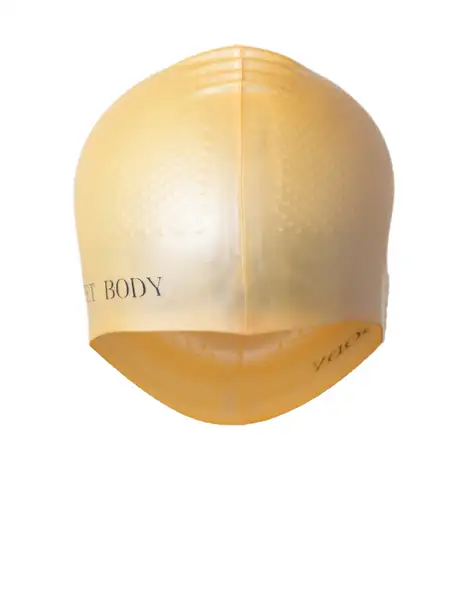 Women Solid Comfort-Fit Swimming Cap - image 4