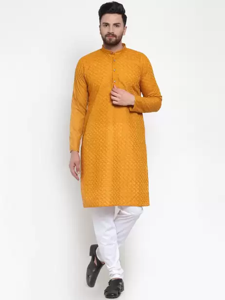 Men Kurta with Churidar - image 4
