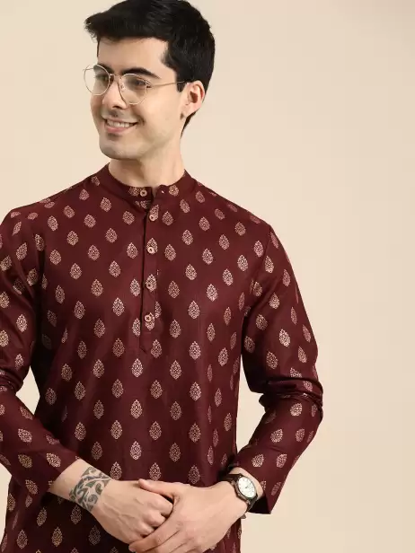 Men Ethnic Motifs Printed Kurta - image 4