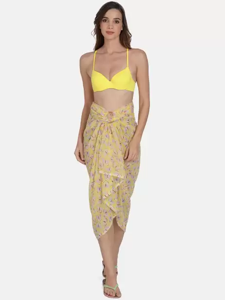 Women Printed Wrap-Around Sarong - image 4