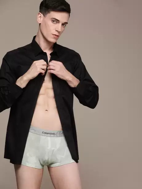 Men Printed Low-Rise Trunk - image 4