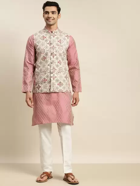 Men Kurta with Churidar - image 4