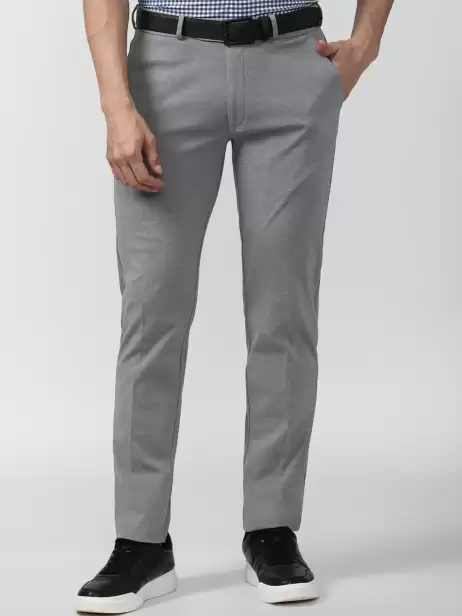 Men Slim Fit Trousers - image 4
