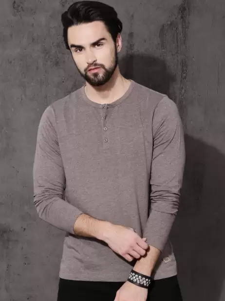 Henley Neck T-shirt - image 4