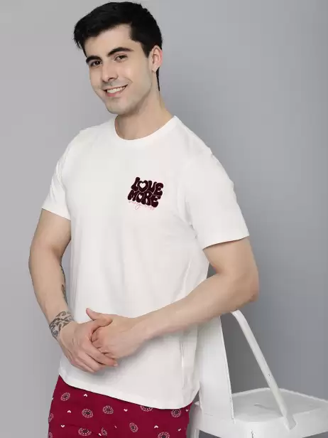 Men Pure Cotton Night suit - image 4