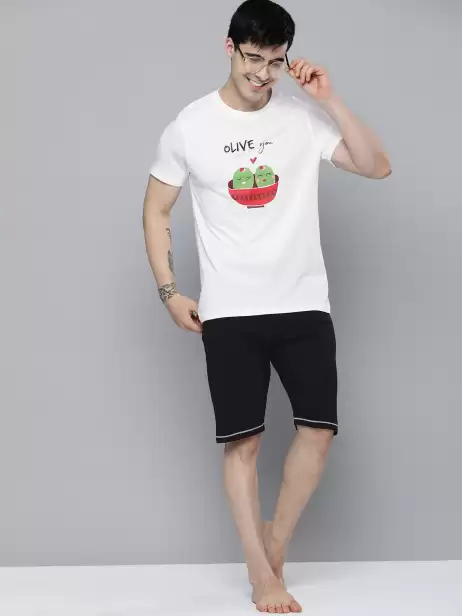 Men Pure Cotton Night suit - image 4