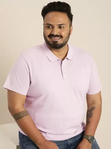 Plus Size Polo Collar T-shirt - image 4