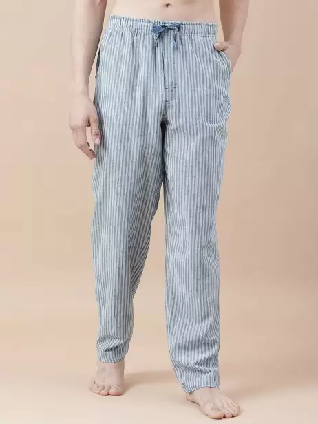 Men Striped Lounge Pants - image 4