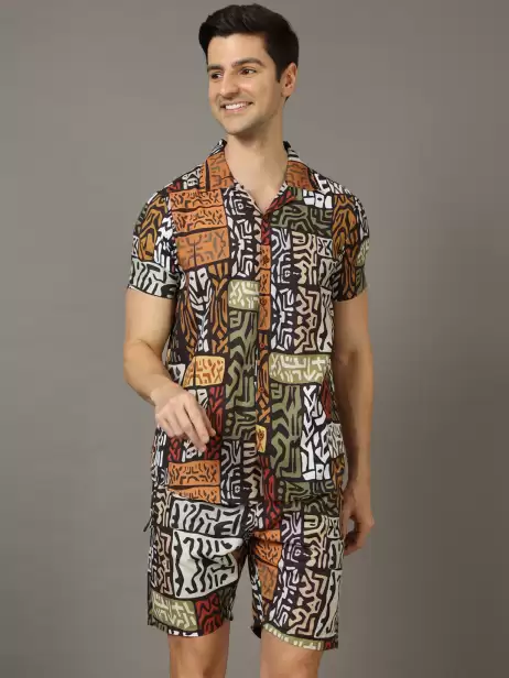 Men Printed Nightsuit - image 4
