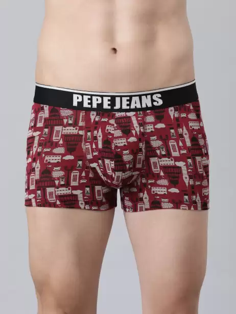 Men Printed Trunks