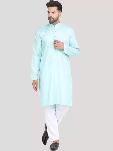 Men Kurta with Pyjamas - image 4