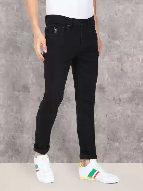 Men Slim Fit Stretchable Jeans - image 4