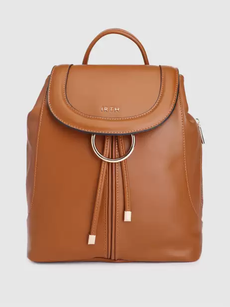 Women Solid Backpack - image 4