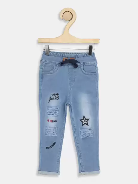 Boys Slim Fit High-Rise Jeans - image 4