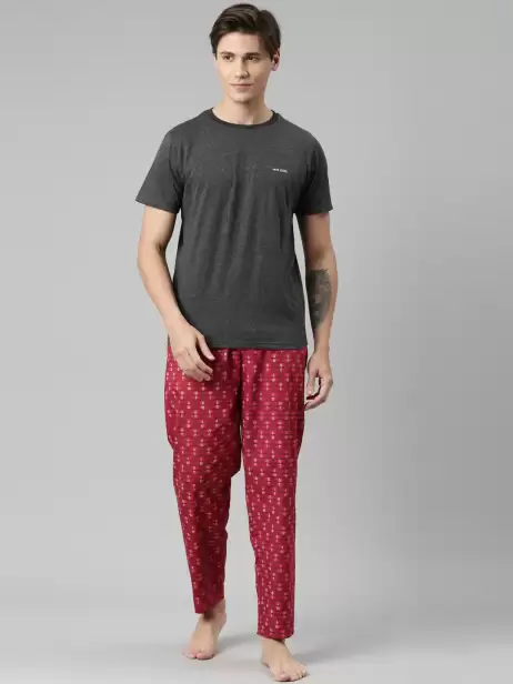 Men Pure Cotton Night suit - image 4
