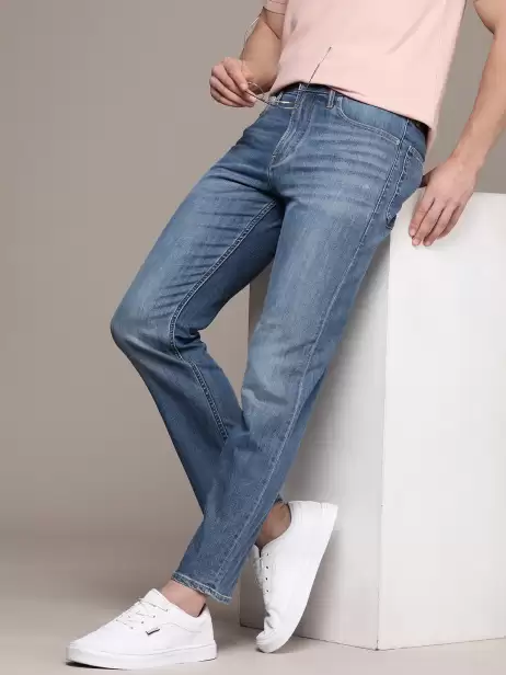 Men Straight Fit Jeans - image 4