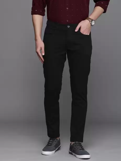 Men Tapered Fit Trousers - image 4