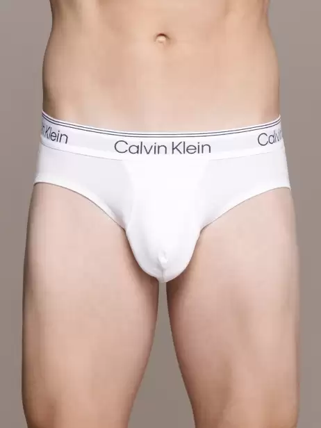 Men Solid Knitted Basic Briefs - image 4