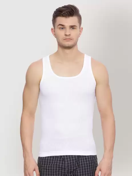 Men 2-Pk Antibacterial Vest - image 4