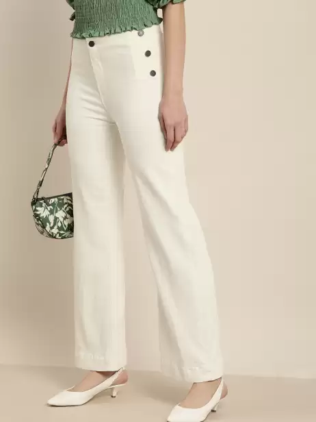 Women Wide Leg Jeans - image 4