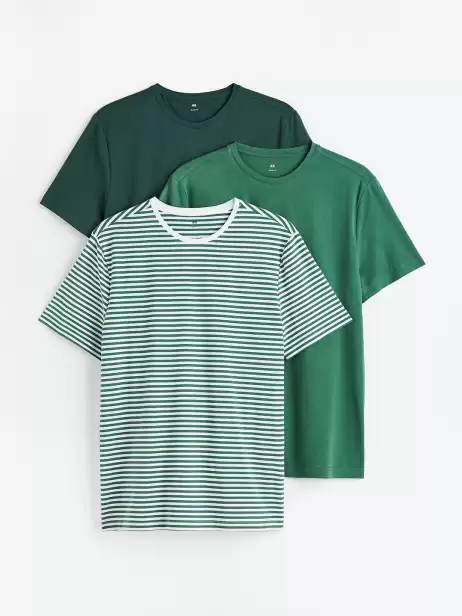 Men 3-Pack Slim Fit T-Shirts - image 4