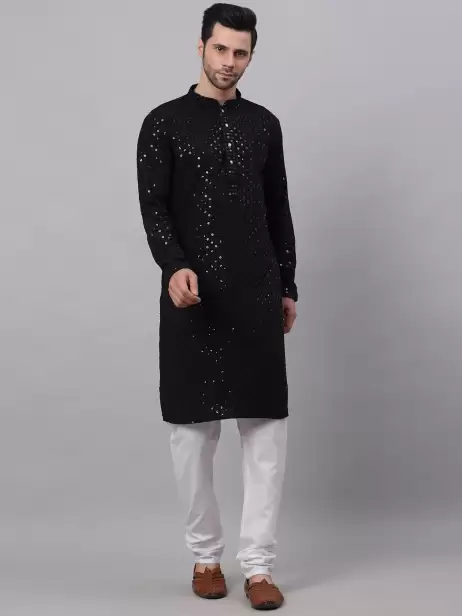 Men Pure Cotton Kurta Set - image 4