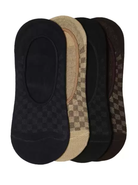 Men Pack of 4 Shoeliners - image 4