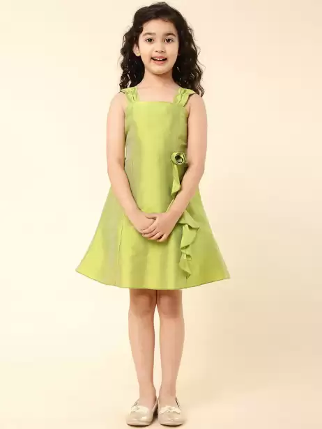 Sleeveless A-Line Dress - image 6