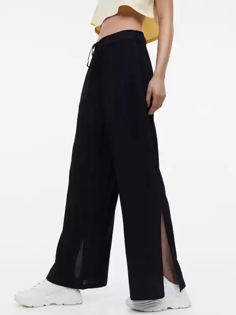 Women Crepe Pull-On Trousers - image 4