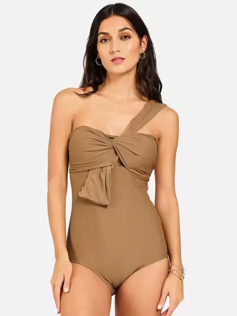 Women One Shoulder Bodysuit - image 4
